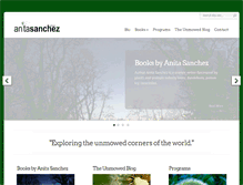 Tablet Screenshot of anitasanchez.com